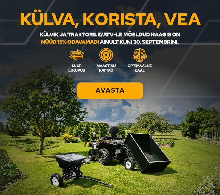 Külva, korista, vea