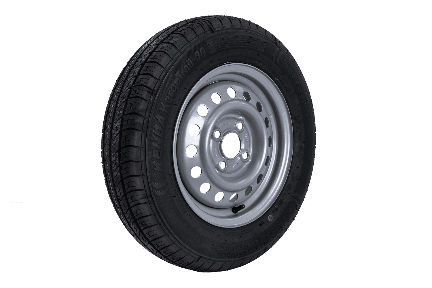 Haagise ratas REH KENDA 155/80 R13 84N velg KENDA 4Jx13